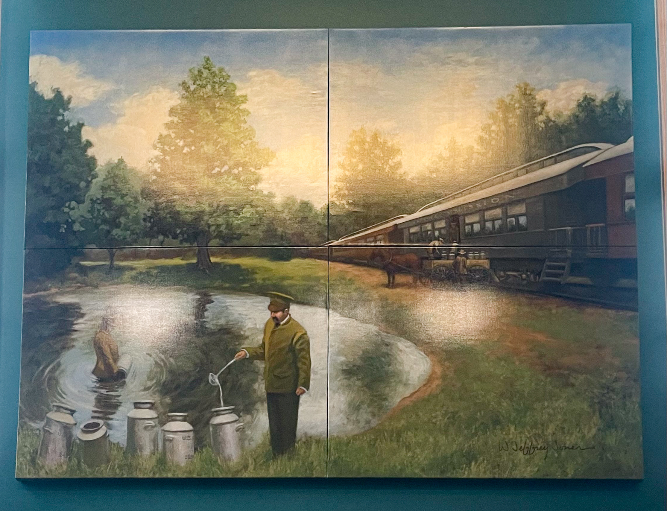 Fish Train: Pathway to the Present