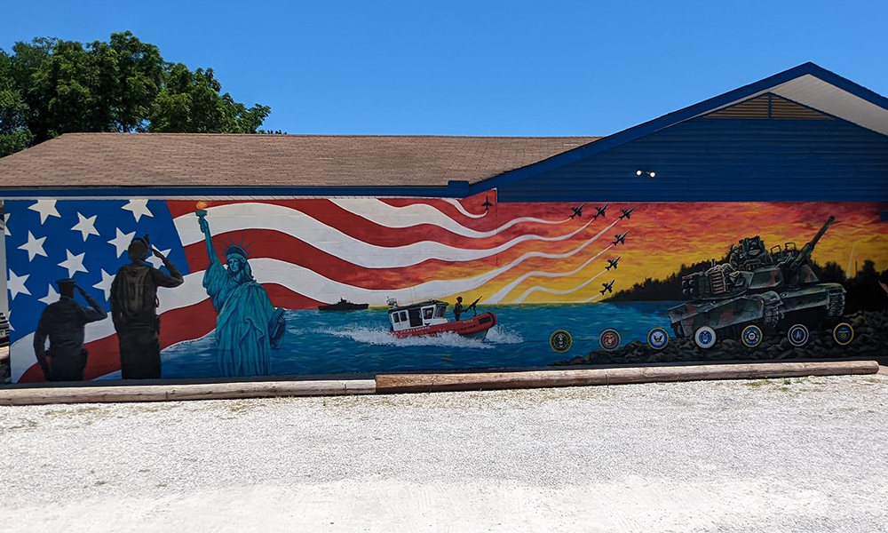 Neosho VFW Mural