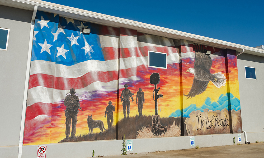 Granby Veterans Mural